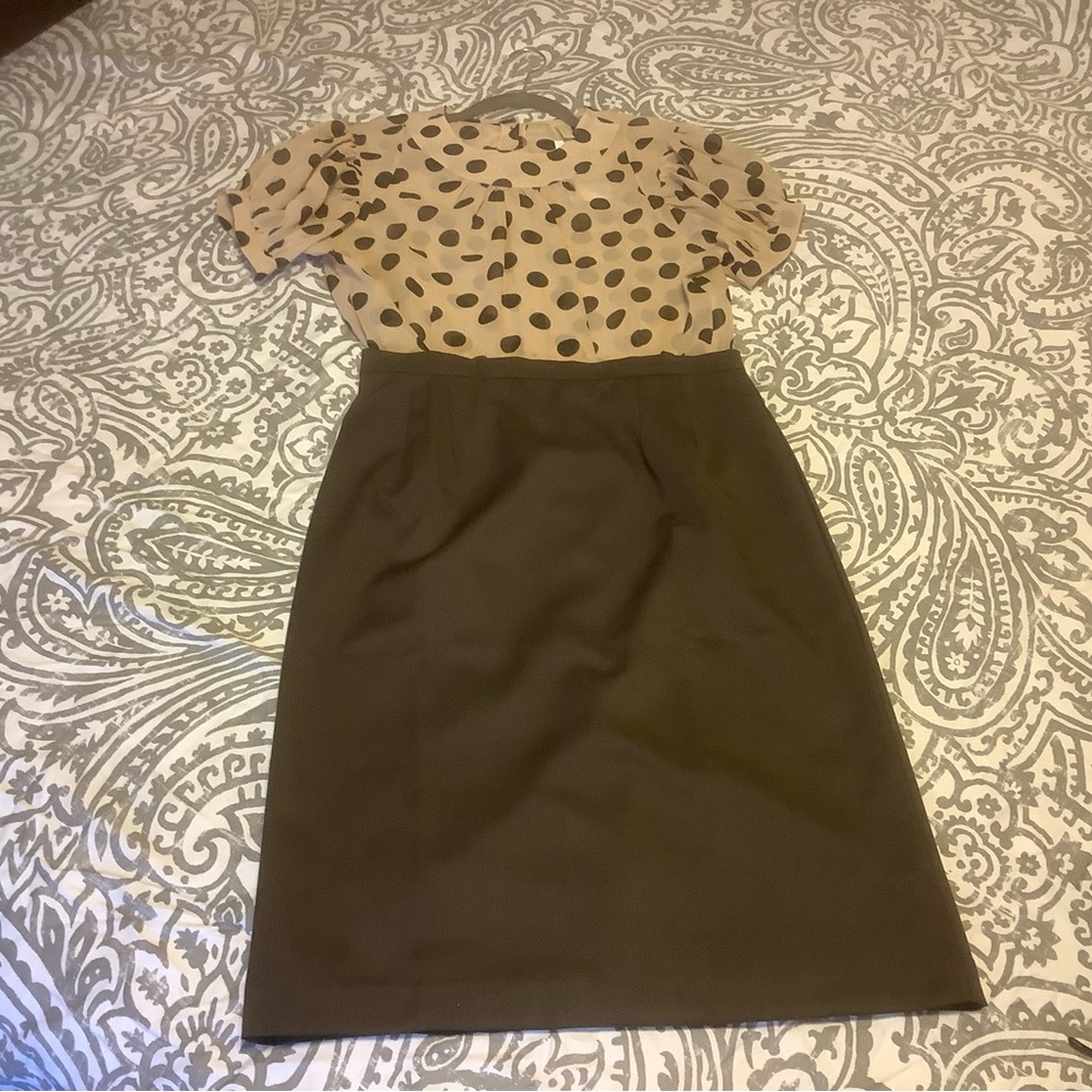 Brown Pencil Skirt (Secrets in Lace)